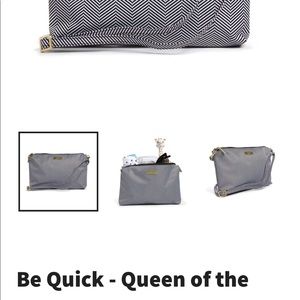 Be right back jujube diaper bag and accessories